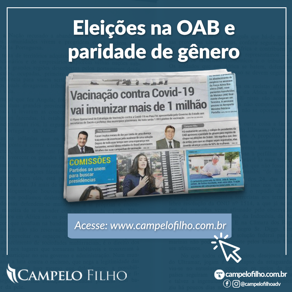 Eleições na OAB e paridade de gênero