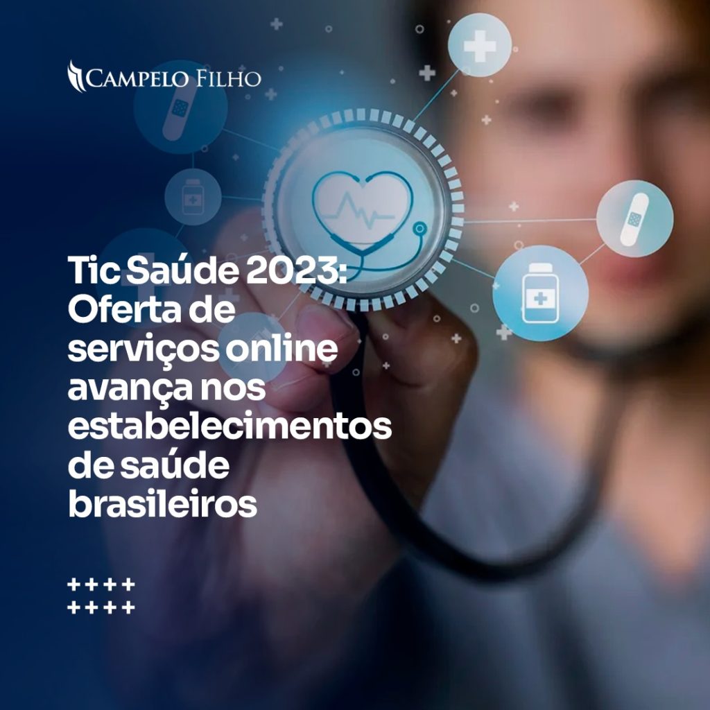 TIC Saúde 2023: oferta de serviços online avança nos estabelecimentos de saúde brasileiros